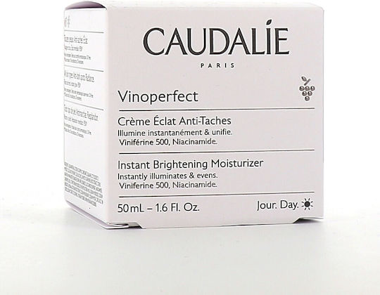 Caudalie Vinoperfect Κρέμα Προσώπου Ημέρας για Ενυδάτωση & Λεύκανση 50ml