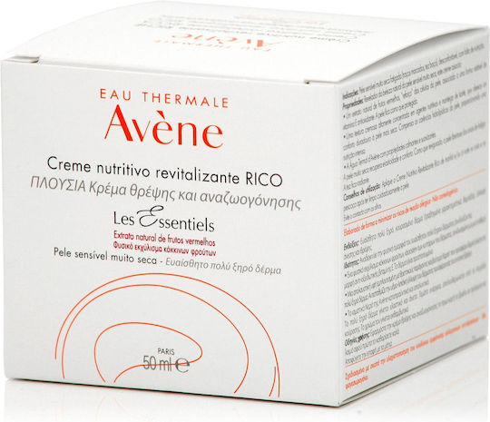 Eau Thermale Avène Revitalizing Nourishing Rich Cream Face Day 50ml