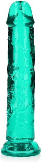 Shots Real Rock Crystal Clear Realistisches Dildo Mit Saugnapf Grün 20cm