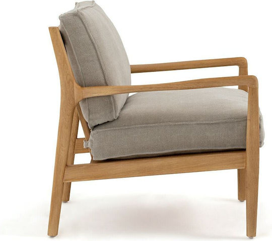 Sessel Beige 68.5x68.5x75cm