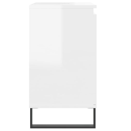 vidaXL Waschtisch ohne Waschbecken L58xB33xH60cm Weiß