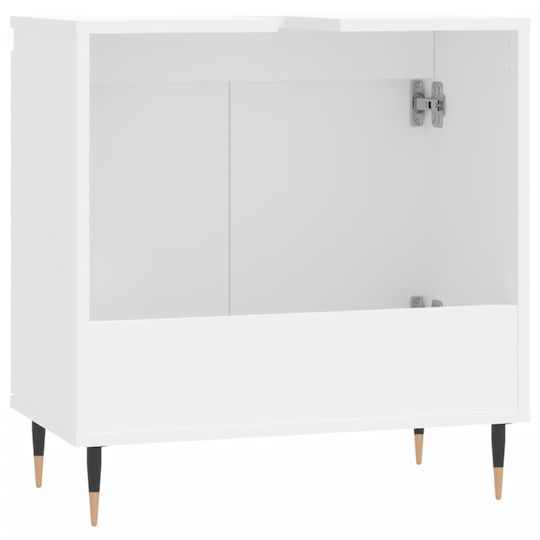 vidaXL Countertop without Sink L58xW33xH60cm White