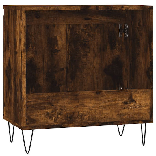 vidaXL Waschtisch ohne Waschbecken L58xB33xH60cm Eiche
