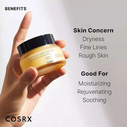 Cosrx Propolis Light Ενυδατική Κρέμα Προσώπου 65ml
