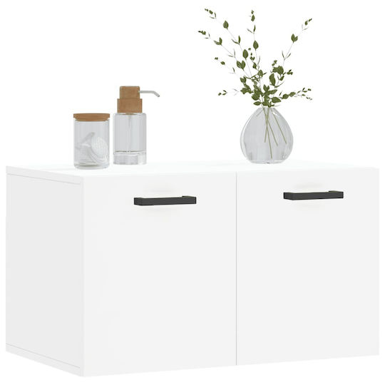 vidaXL Badezimmerschrank B60xT36.5xH35cm Weiß
