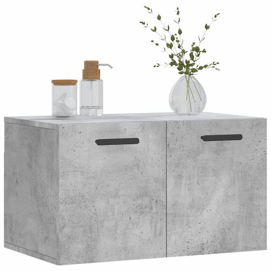 vidaXL Ντουλάπι Μπάνιου 60x36.5x35cm Γκρι