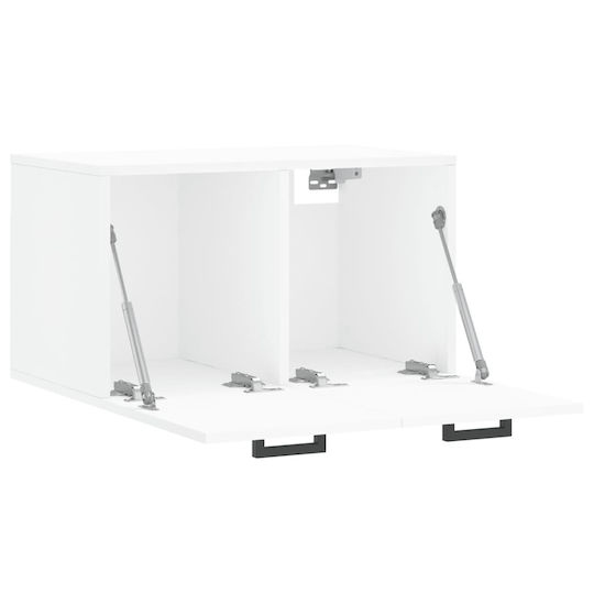 vidaXL Badezimmerschrank B60xT36.5xH35cm Weiß
