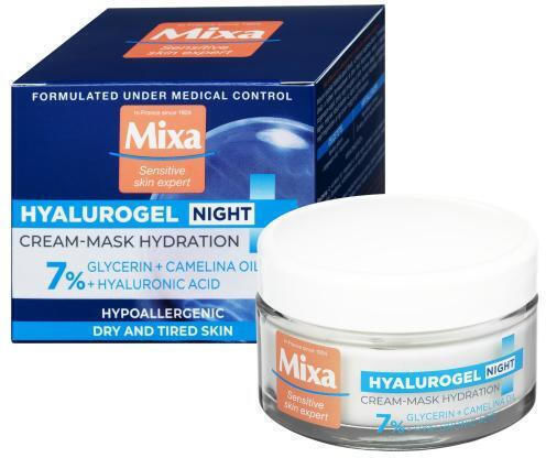 Mixa Hyalurogel Creme Gesicht Nacht 50ml