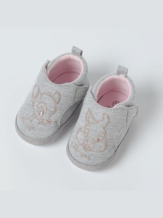 Cool Club Girls Closed-Toe Bootie Slippers Gray