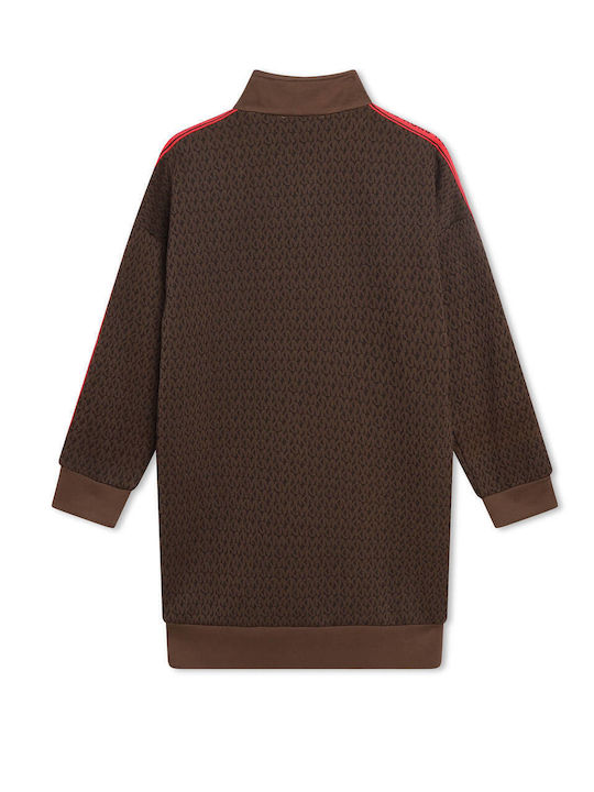 Michael Kors Kids Dress Long Sleeve Brown