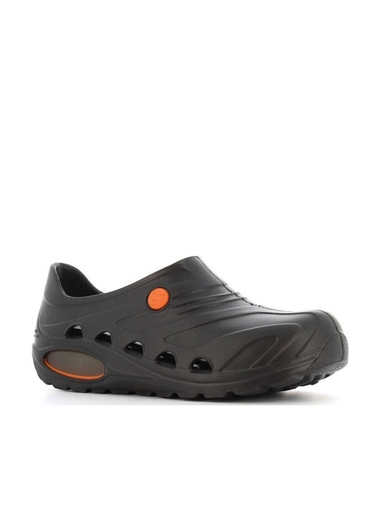 Safety Jogger Oxyva Clogs Schwarz