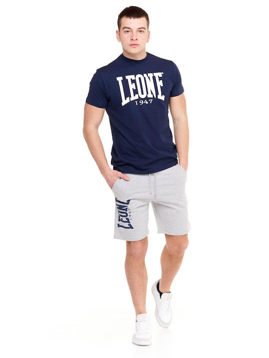 Leone 1947 T-shirt Bărbătesc cu Mânecă Scurtă Albastru marin