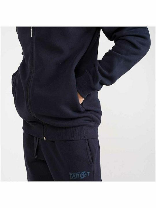 Men's Sweatshirt with Hood Blue