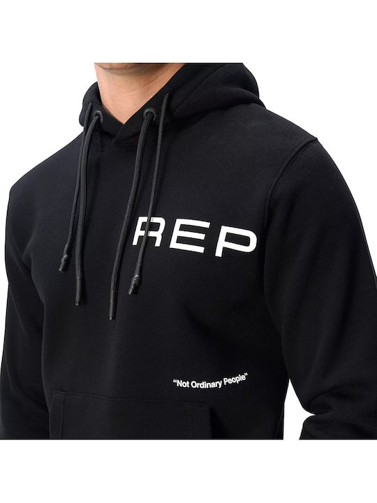 Sweatshirt with Hood White