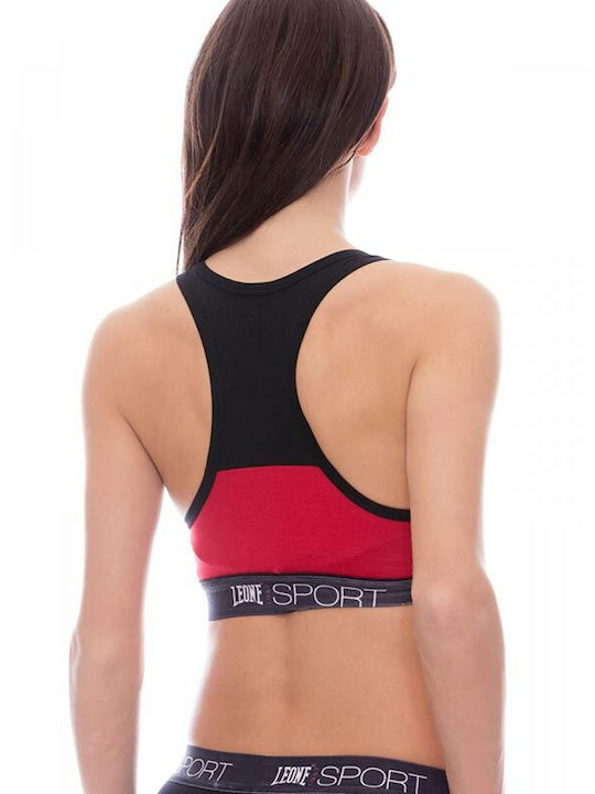 Leone 1947 Women's Sports Bra without Padding Red