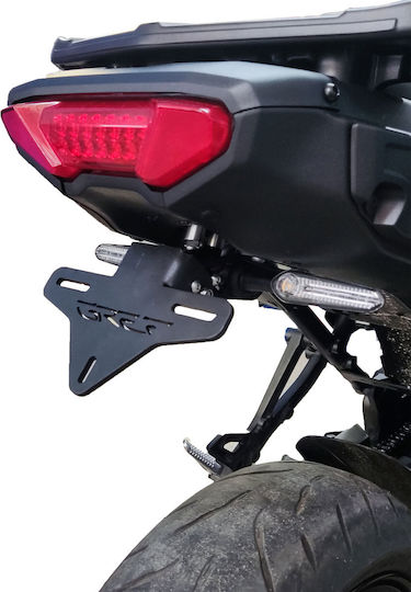 Foldable Collapsible License Plate Holder Gref Yamaha Tracer 9 2021-2024 All Tracer 9 GT Non GT+ 2025+ Tracer 900 2018-2020 GT