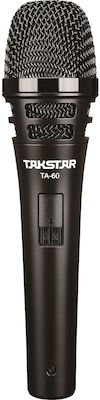 Takstar Dynamic XLR Microphone TA-60 Shock Mounted/Clip On Mounting Voice