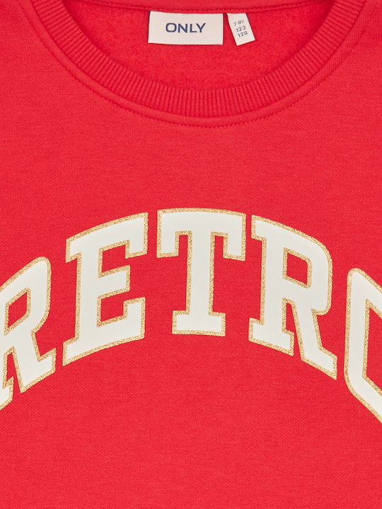 Kinder-Sweatshirt Rot Koganni