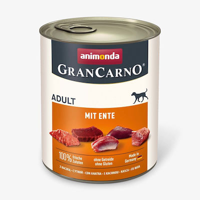 Animonda Gran Carno Nassfutter mit Ente 1 x 800g