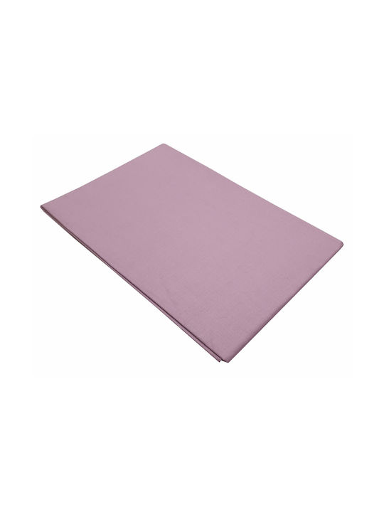 Le Blanc Cotton Line Pillowcase Set with Envelope Cover Lila 50x70cm.