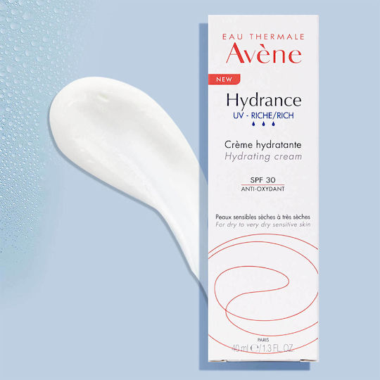 Eau Thermale Avène Hydrance UV Rich 24h Cream Face Day with SPF30 40ml