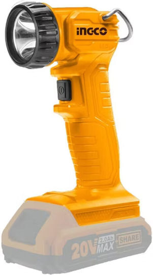Ingco Ръчен Прожектор LED IP20 с Максимална Яркост 225лм