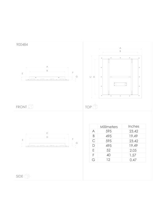 Eglo Padrogiano-Z Smart Ceiling Mount Light 59.5cm White with Integrated LED and Remote Control
