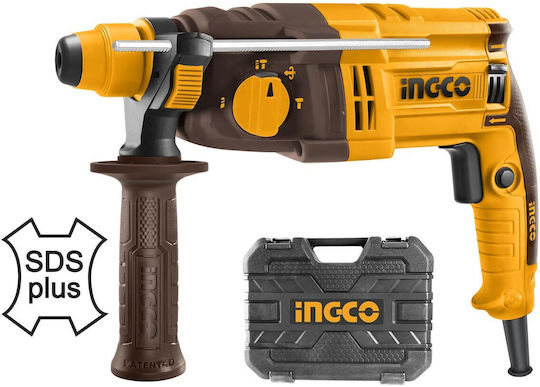Ingco Percuție Ciocan rotopercutor Electrică 650W cu Suport SDS Plus