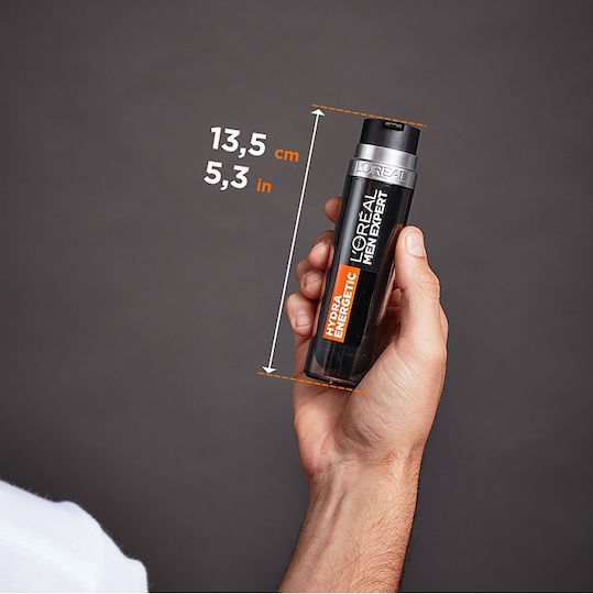L'Oreal Paris Expert Hydra Energetic Healthy Look 24h Ανδρικό Gel Gesicht Tag Gefärbt 50ml