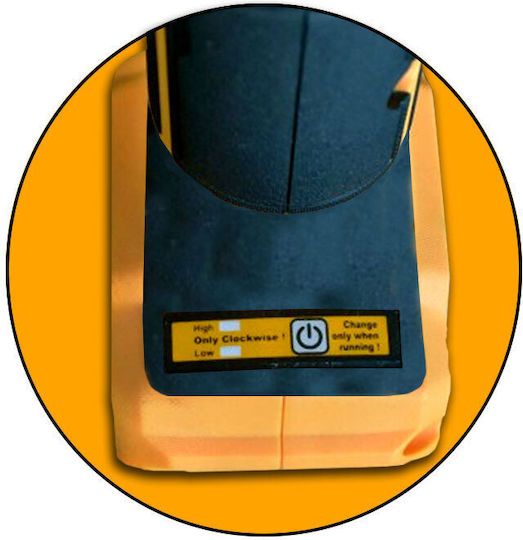 Ingco CAGLI201258 Grinder 125mm Battery Brushless 20V Solo