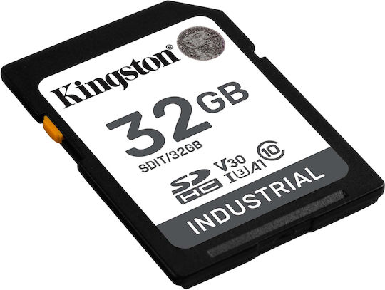 Kingston Industrial SDHC 32GB Class 10 U3 V10 A1 UHS-I