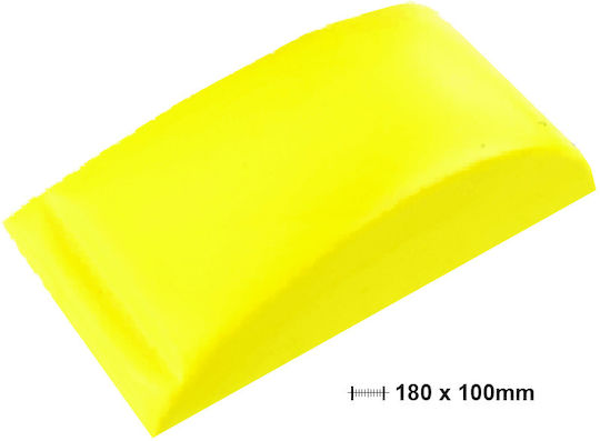 Benman Velcro Hand Sander Rectangle for Sanding Paper 180x100mm 26444