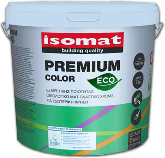 Isomat Premium Color Пластмасов Боя Екологичен за Вътрешен Употреба 750мл