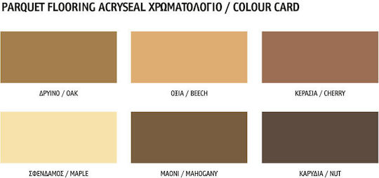 Elastotet Parquet Flooring Acryseal Σφραγιστική Σιλικόνη Δρυς 280ml