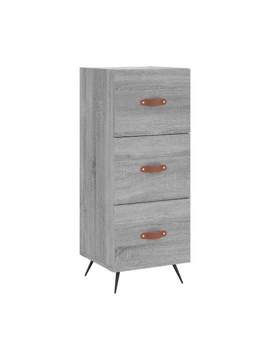Drawers Storage Wooden L34.5xW34xH90cm