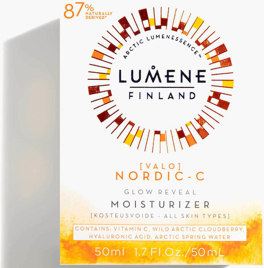 Lumene Glow Reveal Light Ενυδατική Κρέμα Προσώπου Ημέρας με Βιταμίνη C 50ml