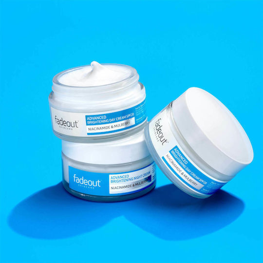 Fade Out Advanced Ενυδατική Κρέμα Προσώπου Ημέρας με SPF20 κατά των Πανάδων 50ml