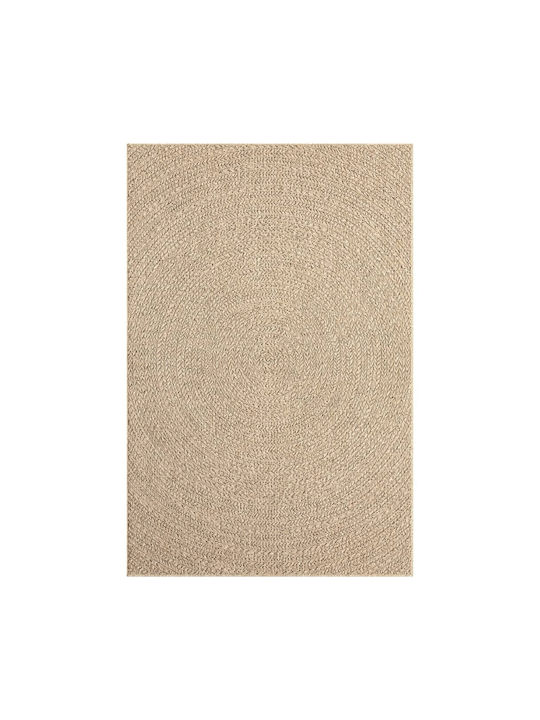 vidaXL Zizur Rug Outdoor Rectangular from Jute Beige