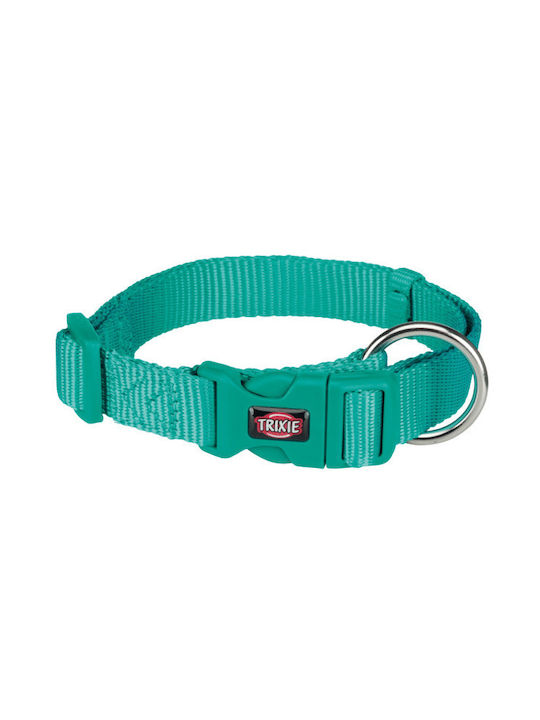 Trixie Premium Dog Collar In Turquoise Colour Περιλαίμιο XS/S 22-35cm/10mm Small / XSmall