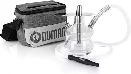 Oduman Ναργιλές On The Go Μονός Clear 16cm