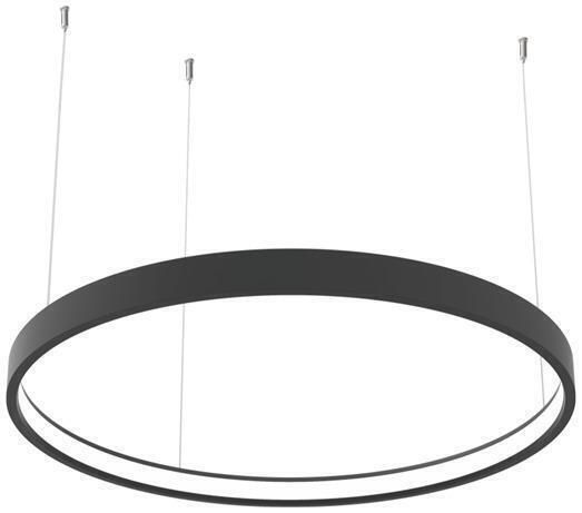 Cubalux Hanging Aluminum Profile for LED Strip with Opal Cover