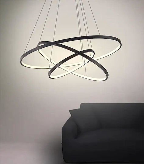 Cubalux Hanging Aluminum Profile for LED Strip with Opal Cover