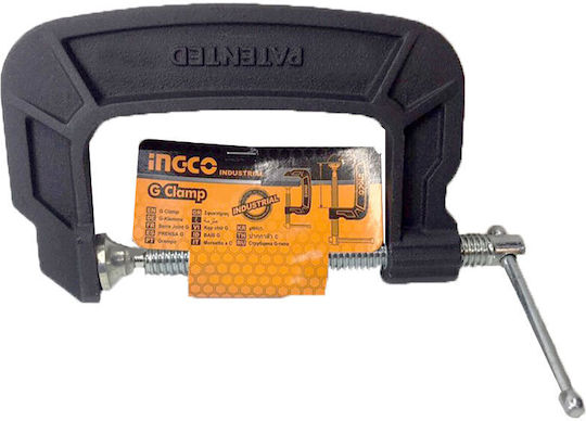Ingco HGC0106 Σφιγκτήρας Τύπου "G" με Μέγιστο Άνοιγμα 150mm