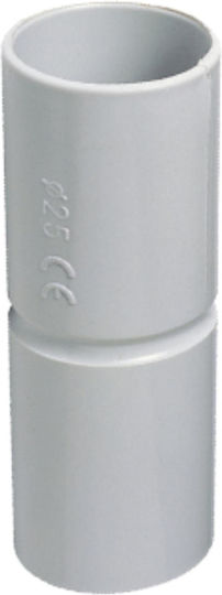 Elvhx Electrical Conduit Connector with Diameter 32mm made of Plastic 25pcs 4414