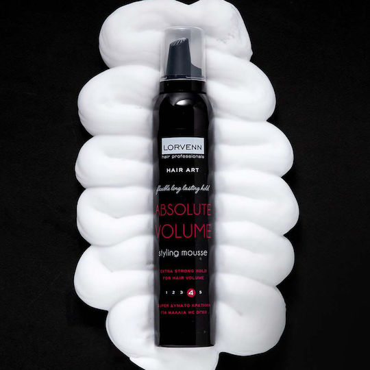 Lorvenn Spumă De Coafat Pentru Păr Volum Absolut 200ml