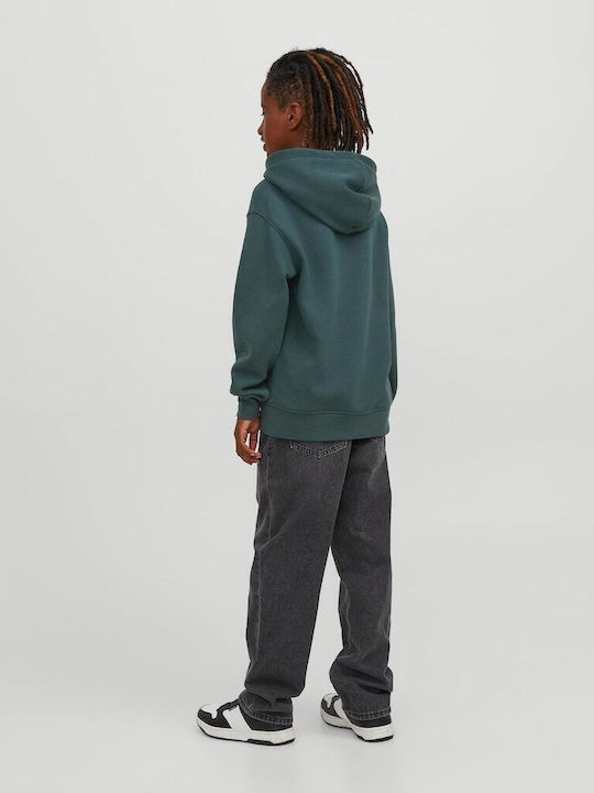 Jack & Jones Kids Sweatshirt with Hood Petrol