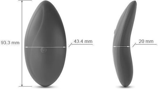 Tardenoche Adoree Remote Vibrating Egg Вибратор Яйца с Дистанционно Управление 9.5см Черно