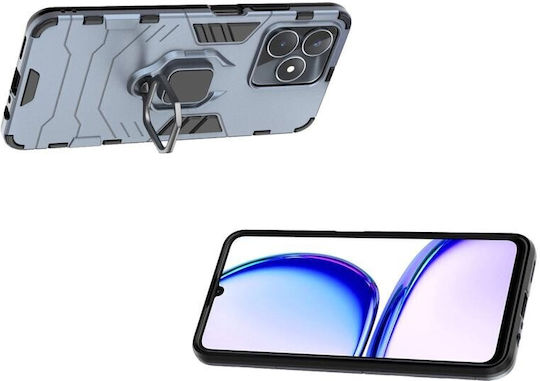 Задна корица Пластмаса Магнитен Тъмносин (Realme C53)