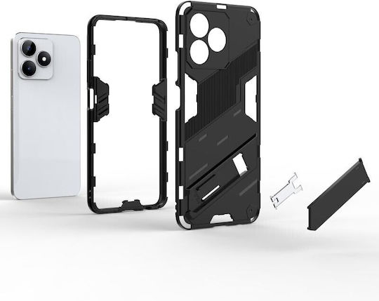 Punk Umschlag Rückseite Kunststoff Rot (Realme C53)