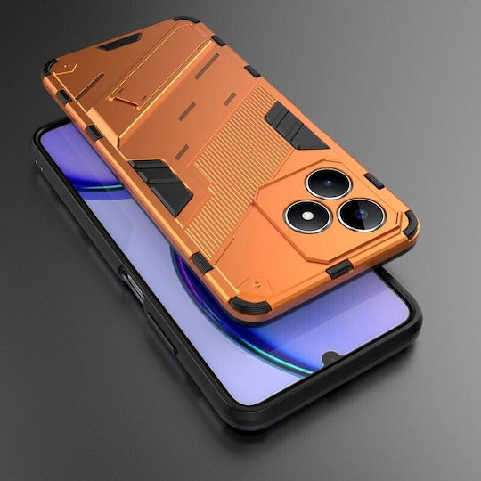 Punk Back Cover Πλαστικό Πορτοκαλί (Realme C53)